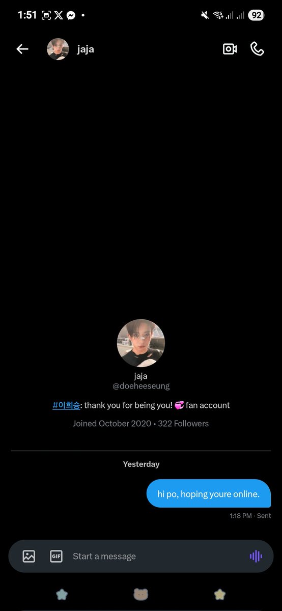 enhasekai7's tweet photo. look..I was not able to take a screenshot lang of the dm but they also messaged you back? wtf lang 😭 https://t.co/MICUGgXnSZ