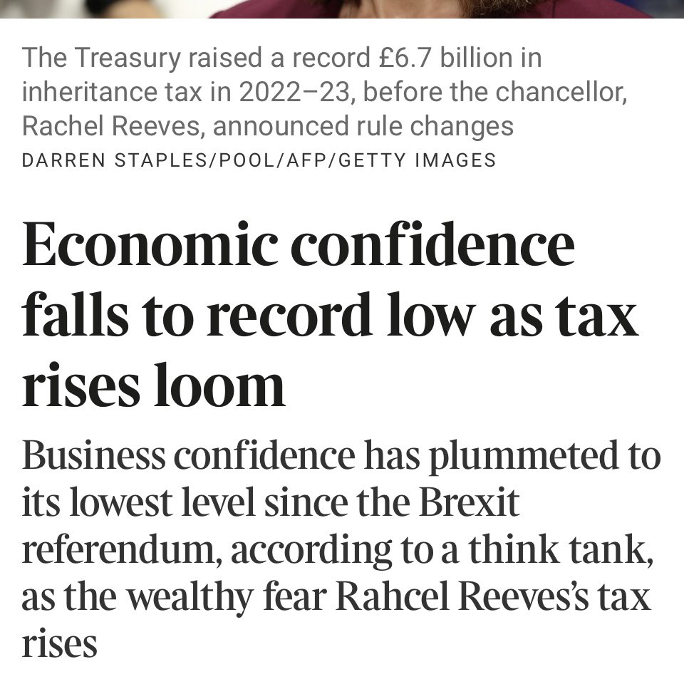 New data out this morning from Institute of Directors survey showing business confidence at its lowest level in the history of the survey.

Labour have spent the last year attacking private enterprise with the zeal of a left-wing student union so it’s no surprise IOD members have