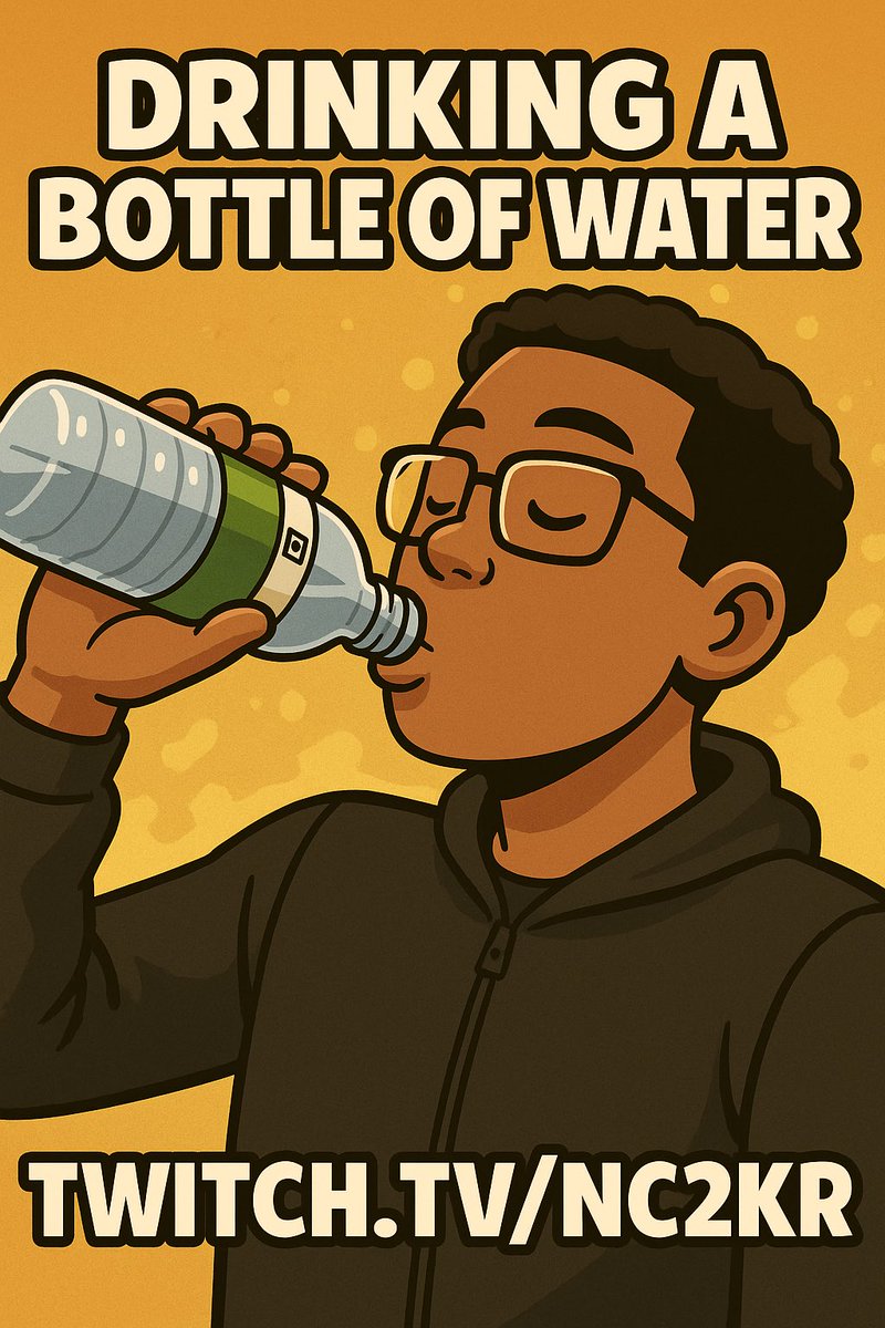 Today 1pm est

My hardest challenge yet…

Can I finish a bottle of water ?