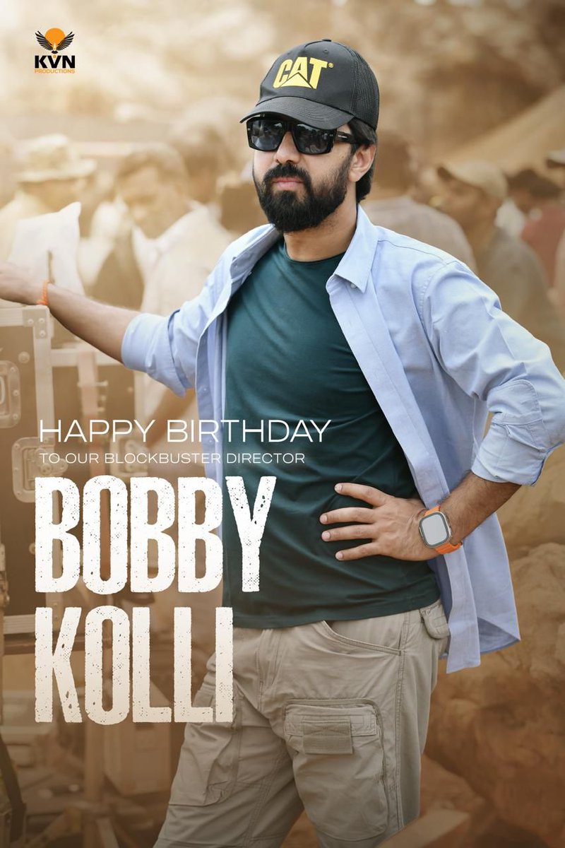 Team @KVNProductions wishes director @DirBobby a very happy birthday!

#HappyBirthdayBobby