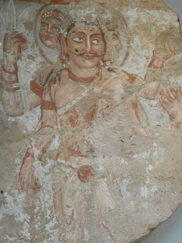 viprabuddhi's tweet photo. Bactrian deity Oesho (from Sanskrit "Ishana"), the localized name for Shiva 🕉️

He was one of the most important deities in the Kushana empire that stretched across Central Asia.

Once upon a time, Mazar-i-Sharif (Balkh) in Afghanistan was a hub of Shaivism in Central Asia. https://t.co/zVjRgbAkYC