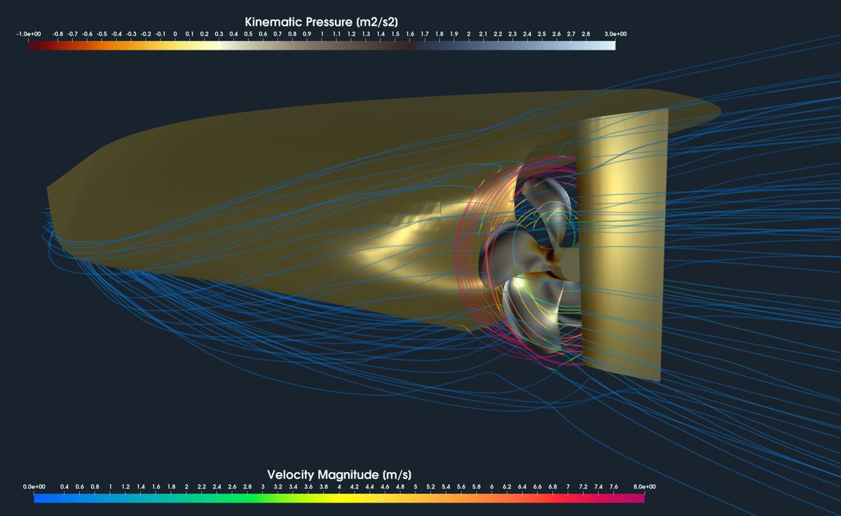 CFDSUPPORT's tweet image. 🚢 Sam Rodriguez had a mission: build a smarter propeller.
With TCAE, he didn’t guess—he engineered:
🌀 CFD: Flow
🔩 FEA: Stress
🌊 FSI: Full interaction
✅ 12% drag cut
📘 cfdsupport.com/ship-hull-prop…
🎥 youtu.be/dHSxROcLMAg
#TCAE #MarineCFD #SimulationPower