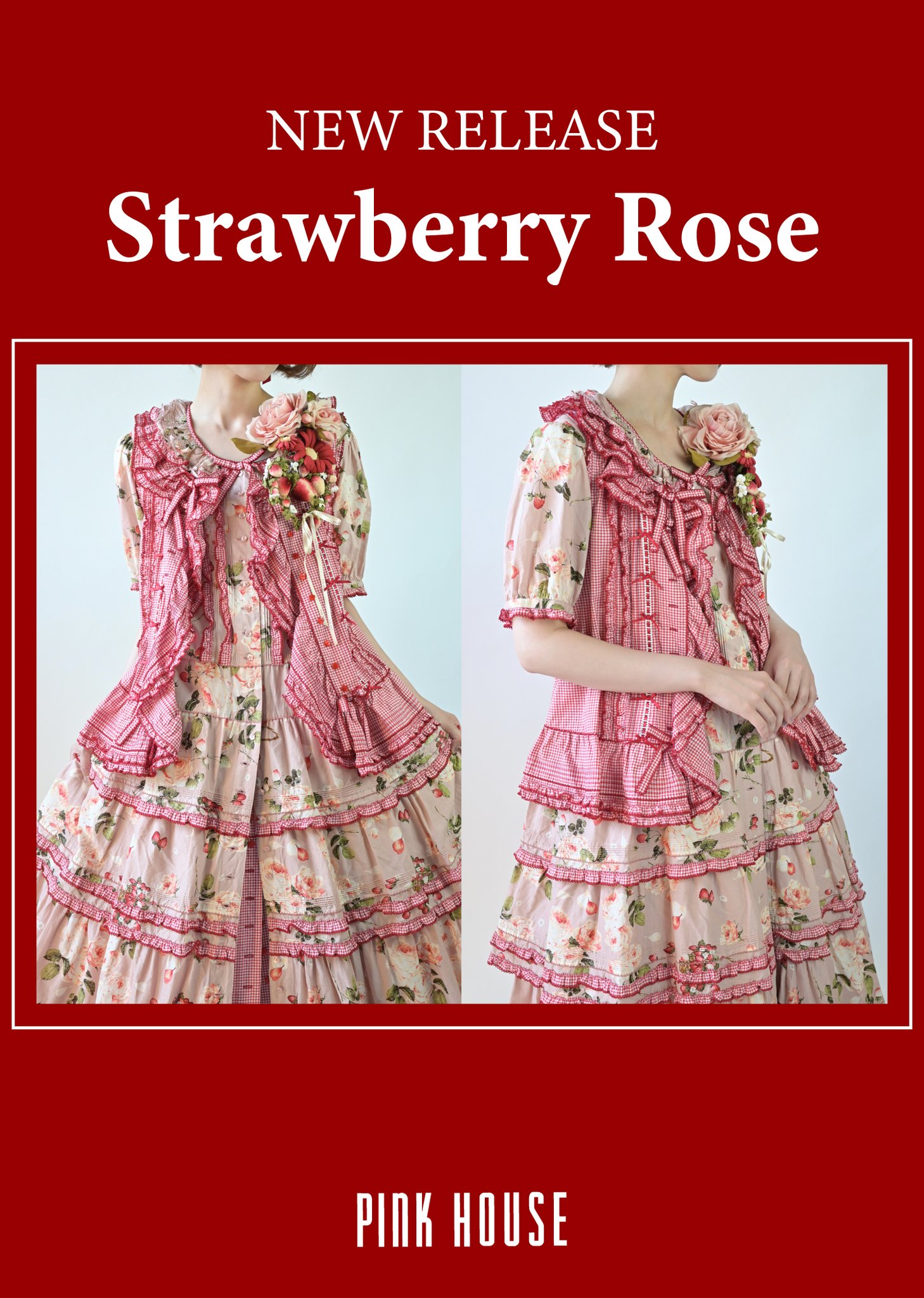 sxc ピンクハウス PINKHOUSE ワンピース 水色 白 ギンガムチェック