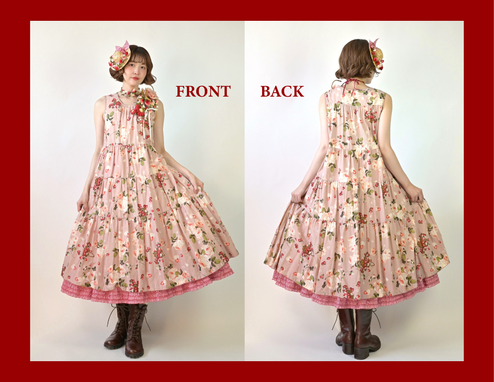 PINK HOUSE ストロベリーローズワンピース 上海限定　ピンク PINK HOUSE ストロベリーローズワンピース 上海限定 ピンク Special