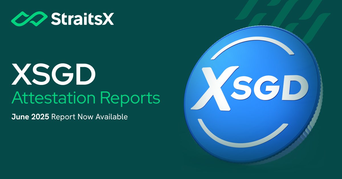 $XSGD is fully backed by high-quality assets and will always be redeemable at a 1:1 ratio to SGD. 

To ensure this, our reserves undergo regular attestation by a reputable third-party auditor, confirming that every XSGD is appropriately backed. This commitment to transparency
