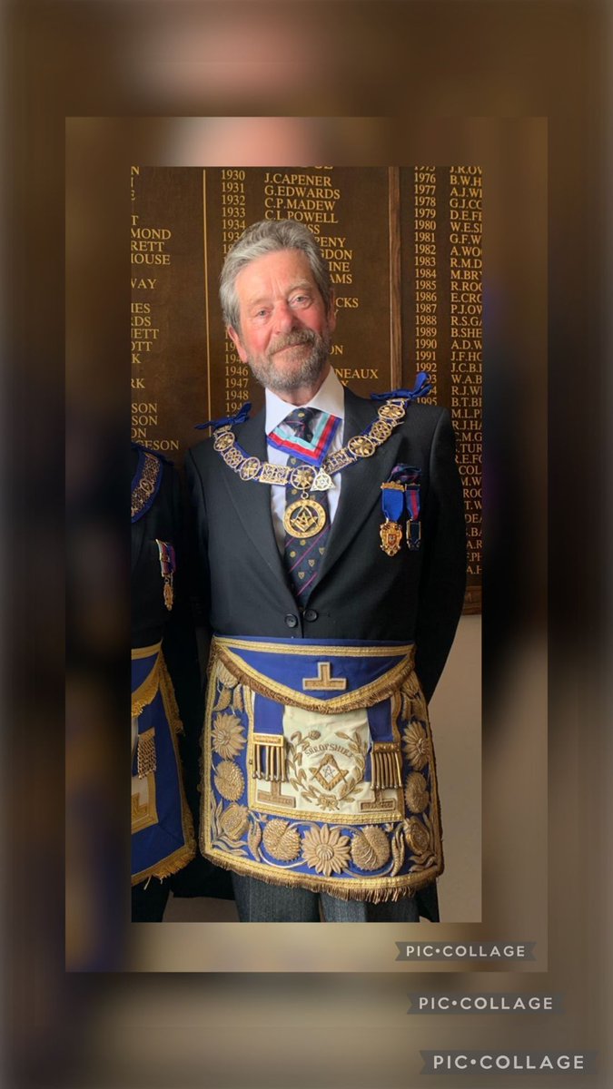 Happy Birthday to our Provincial Grand Master or Shropshires head of Freemasonry. Have a fantastic day Roger #Freemasons #Freemasonry