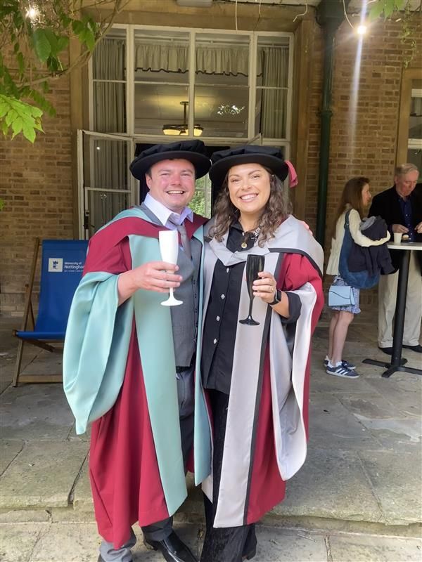 The SAGI team would like to give a huge congratulations to <a href="/NDeanMarshall/">Dr Nikki Dean Marshall 🇪🇸🇬🇧 SFHEA</a> and <a href="/DrLeeParkin/">Dr Lee Parkin 🏳️‍🌈</a> on their first day as Assistant Professors! We're so proud of you both and excited to see all the amazing things you'll accomplish. 👏✨ #NewBeginnings #AcademicSuccess #SAGITeam