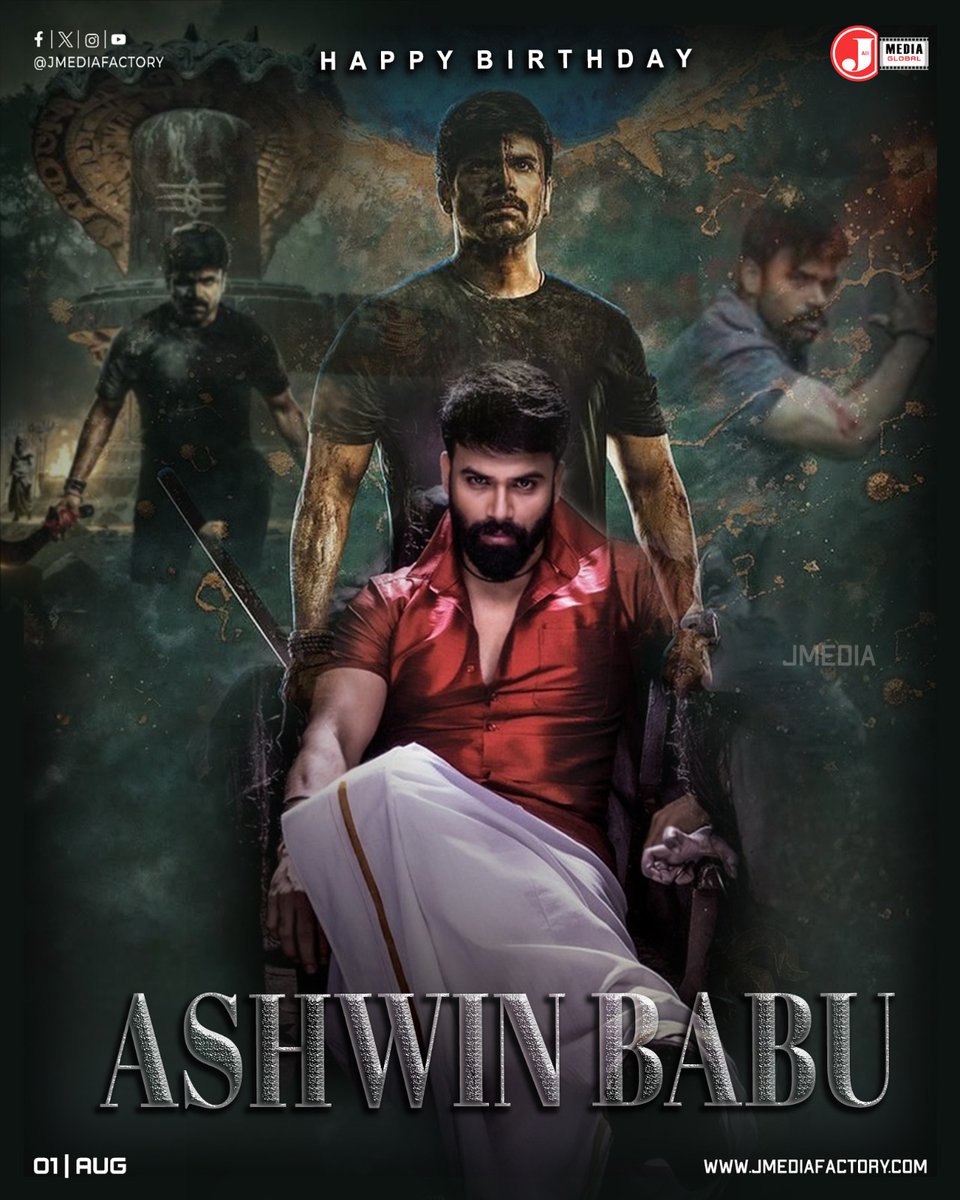 JMediaFactory (@jmedia_factory) on Twitter photo Team <a href="/JMedia_Factory/">JMediaFactory</a>
Wishing the dynamic and multi-talented <a href="/imashwinbabu/">Ashwin Babu</a> #AshwinBabu a Happy Birthday! π₯³π
May this year bring unstoppable success, joy, and blockbuster hits! π₯π₯
#HappyBirthdayAshwin #HBDAshwinBabu #jmediafactory Team <a href="/JMedia_Factory/">JMediaFactory</a>
Wishing the dynamic and multi-talented <a href="/imashwinbabu/">Ashwin Babu</a> #AshwinBabu a Happy Birthday! π₯³π
May this year bring unstoppable success, joy, and blockbuster hits! π₯π₯
#HappyBirthdayAshwin #HBDAshwinBabu #jmediafactory