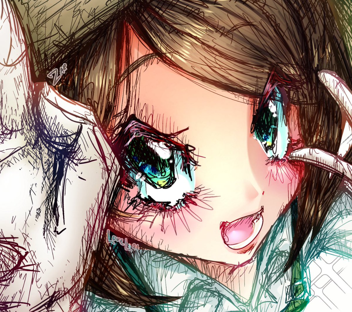 lalsluv's tweet photo. Emma woods in 2000s anime art style 🥹every time i post on here i think i’m gonnabget eaten alive twitter is scary ….. #idv #identityv #emmawoods #gardeneridv #idvfanart #identityvfanart https://t.co/UTYjachtx9