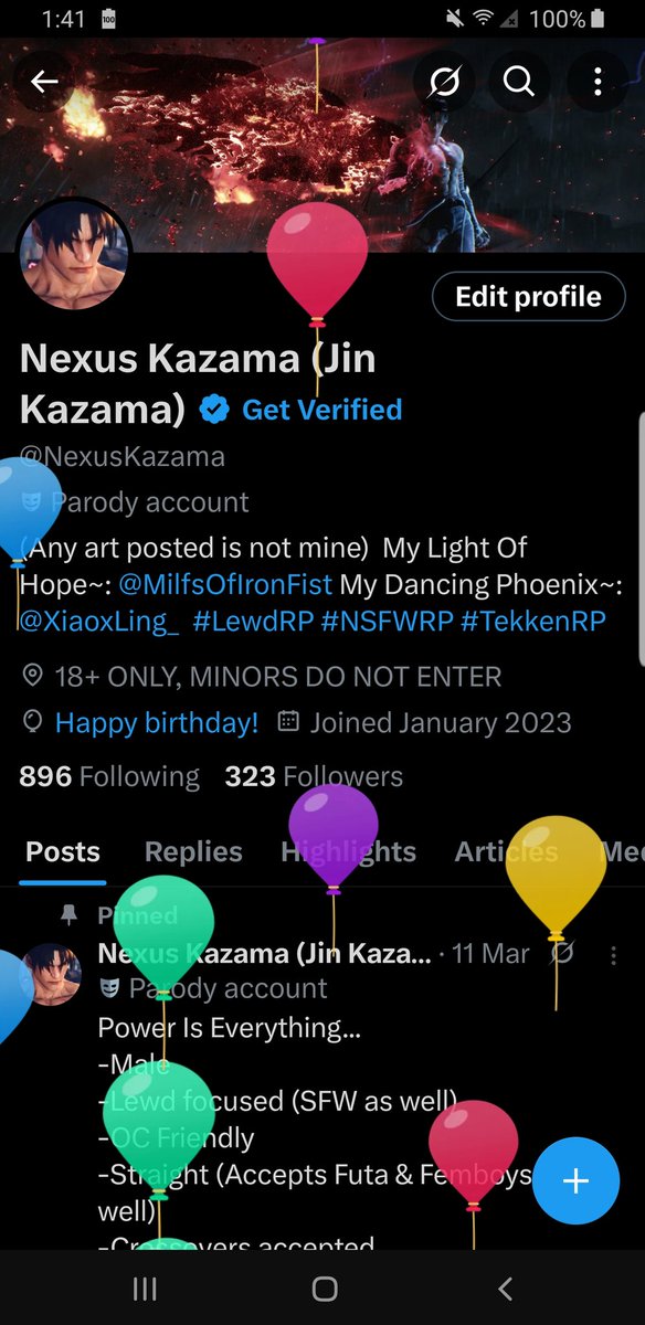 //Oh, it's my birthday