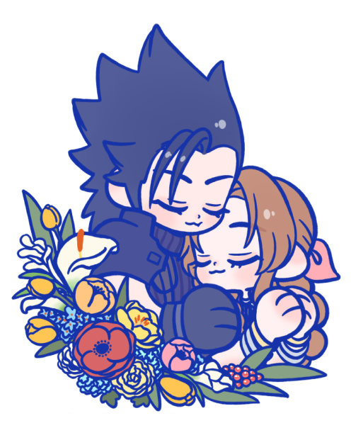 105zz_'s tweet photo. 小情侶與花 #zerith #ザクエア https://t.co/zbUk5jxULl