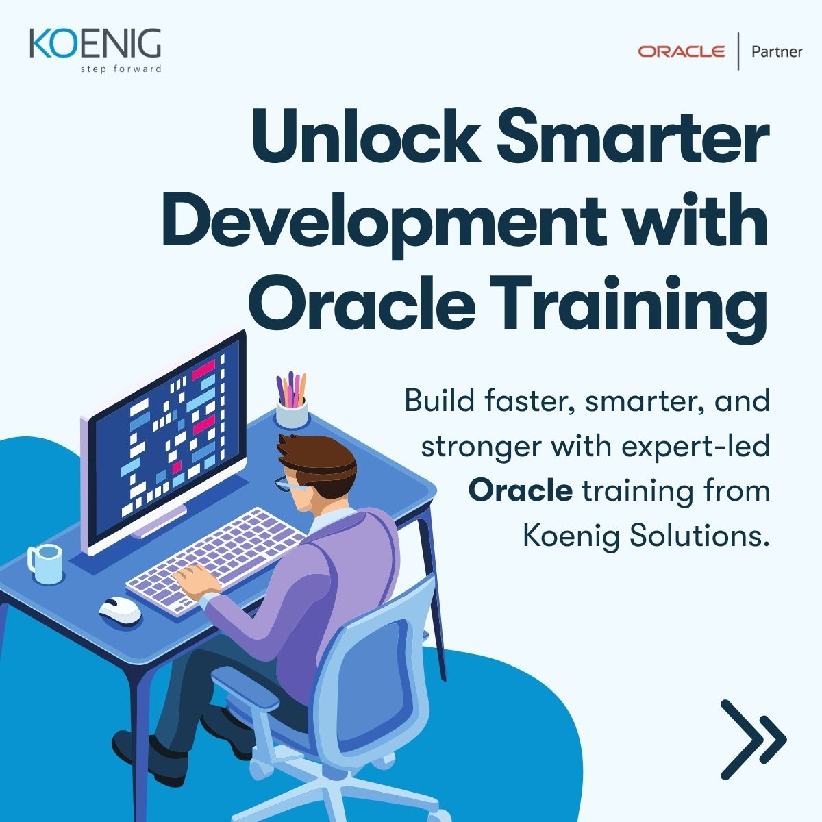 KoenigSolutions's tweet image. At @KoenigSolutions, our instructor-led @Oracle training helps your teams code smarter and deploy faster.
🔗 Browse Oracle Development Courses: koenig-solutions.com/oracle-trainin…
#OracleDevelopment #KoenigSolutions #KoenigTraining #StepForward #GetCertified