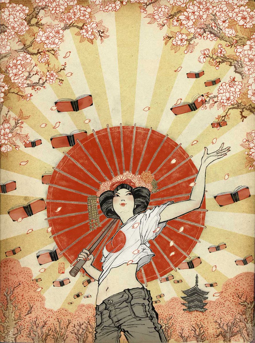 Yuko Shimizu, New York based award winning Japanese illustrator #womensart #FridayFeeling