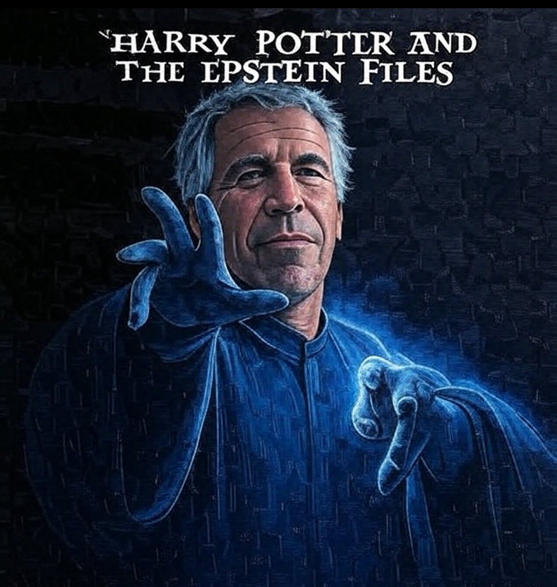Change a movie title with the words, "Epstein files." 

I'll go first: “Harry Potter And The Epstein Files."
