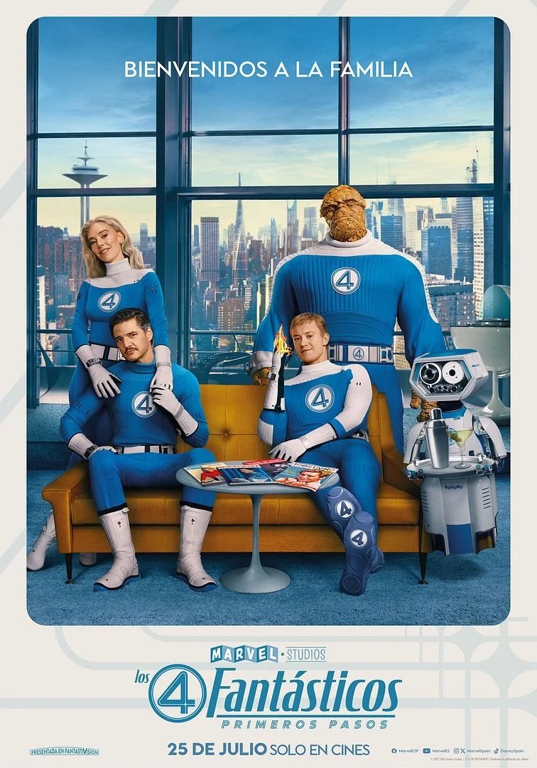 Mini #crítica de #LosCuatroFantásticosPrimerosPasos en  cinedepatio.blogspot.com/2025/08/los-4-…

Tan divertida e inocua que por momentos parece un capítulo del #EquipoA.

¡Ya en cines!