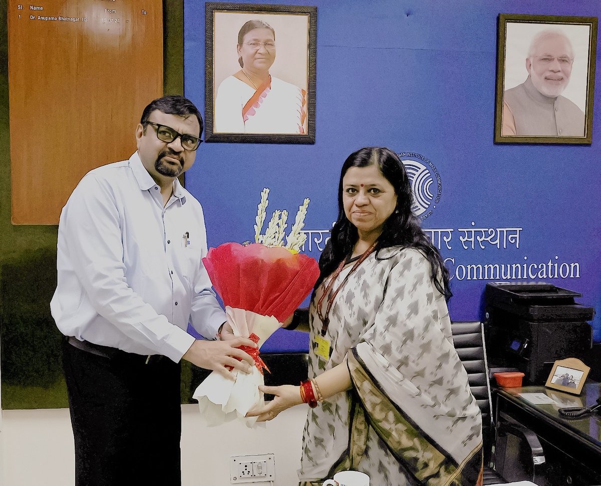 Indian Institute of Mass Communication tweet media