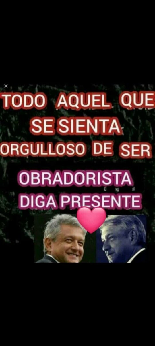 HOY  1.  DE  AGOSTO  DE  2025

Si vas a participar aquí, SIGUEME, TE SIGO, pide que te sigan y tú sigue también.

Que nadie que apoye a nuestro PRESIDENTE 🇲🇽 se quede con menos de
5️⃣0️⃣0️⃣0️⃣ SEGUIDORES.     TODOS CON ANDRÉS MANUEL LOPEZ OBRADOR ,APOYANDO A CLAUDIA SHEINBAUM