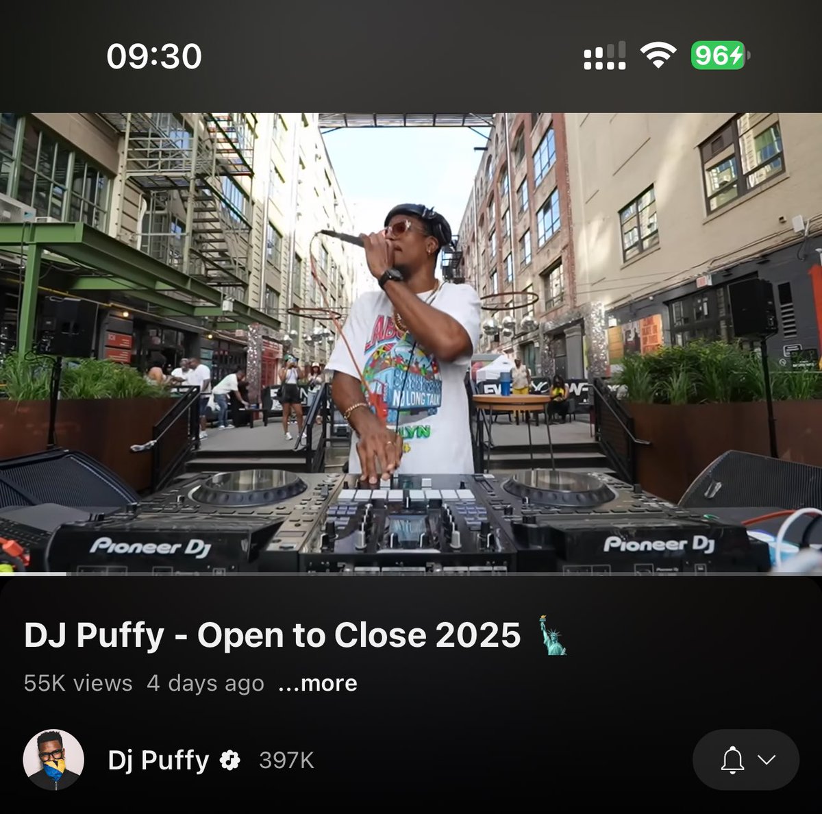 One for the books!

Wagwan my G <a href="/DEEJAYPUFFY/">DJ PUFFY</a>