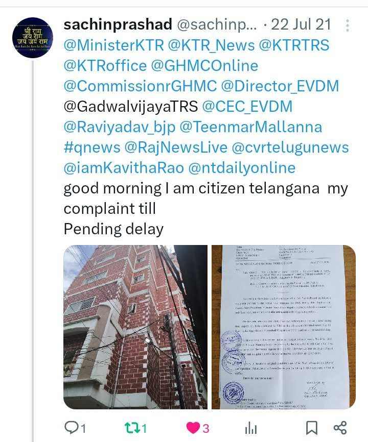 It’s Really getting painful to live in this country! @Telangana Governments Bring Bulldozer Action Only Selecting places Not for All Illegal construction ? 👉 #ReventhReddyCM #MuncipalMinster <a href="/asadowaisi/">Asaduddin Owaisi</a> <a href="/CommissionrGHMC/">Commissioner GHMC</a> @MalkpetDC <a href="/acp_6/">ACP ZONE 6</a> <a href="/Comm_HYDRAA/">HYDRAA</a> since 2019 to 2025 No Action