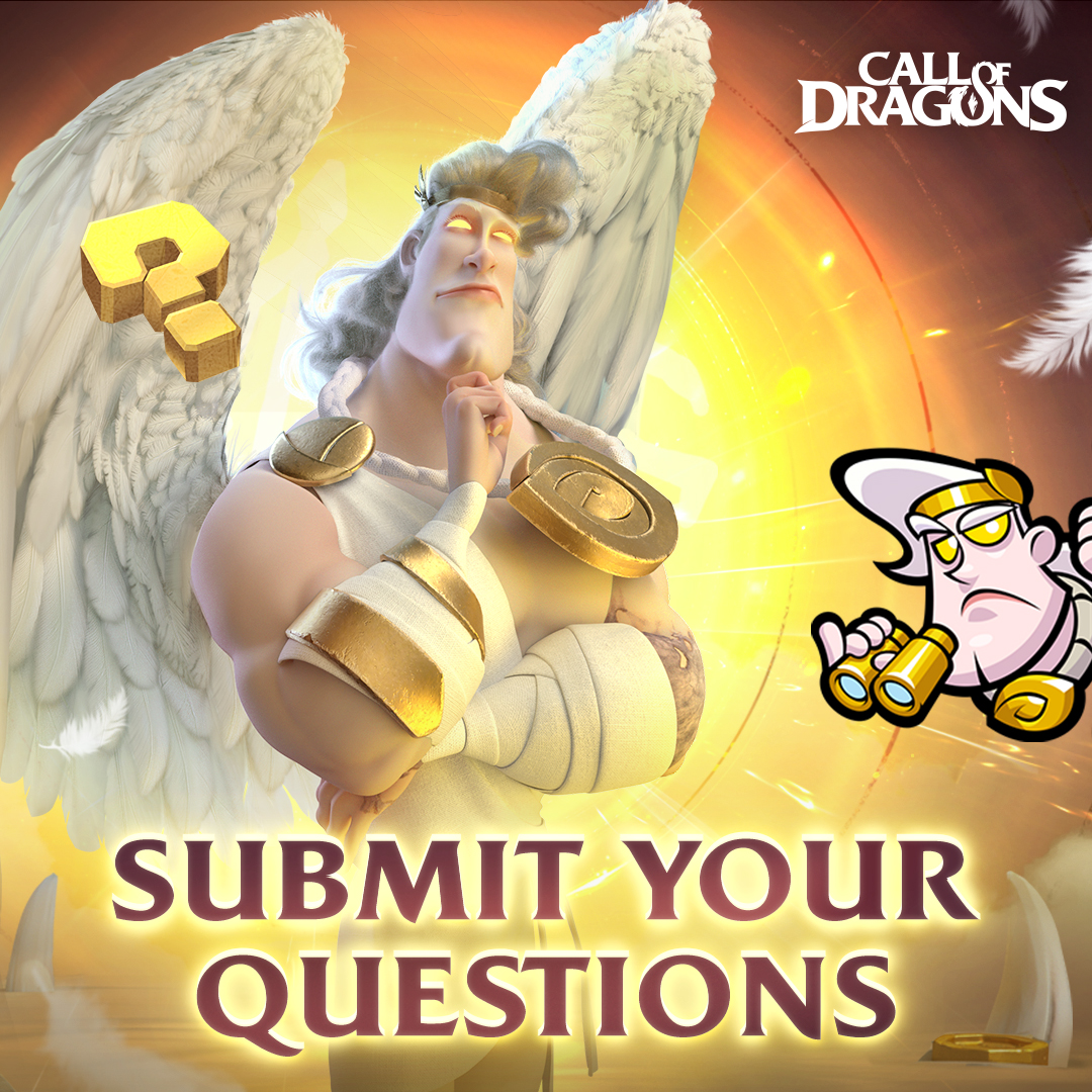 callofdragons's tweet image. 🤔 Do you have any questions about the game, or are you in need of a guide for heroes or events? Now&apos;s your chance to ask!

✍ Let us know what you find unclear or what you&apos;d like to learn more about. We&apos;re here to help you on your adventure!

#CallOfDragons #GameGuides #FAQs