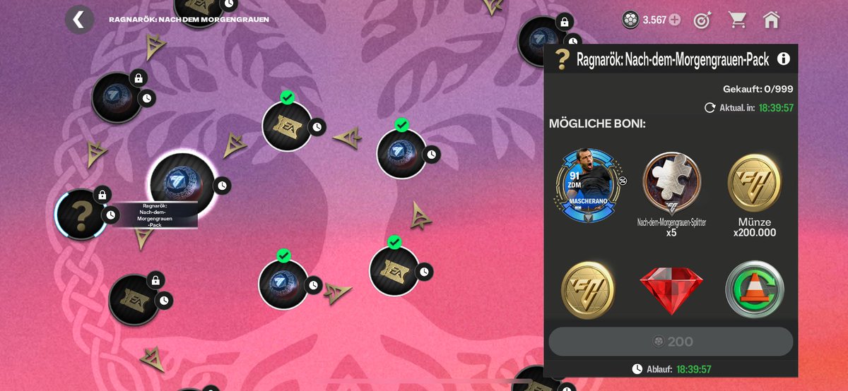 Don't forget!
You can open this pack 999x 😏
#fcmobile #ragnarok #rewards II

<a href="/GigaXGame/">GIGA GAME</a> <a href="/Jacobek08/">JACOBinho®</a> <a href="/purefootball_x/">Pure Football</a>