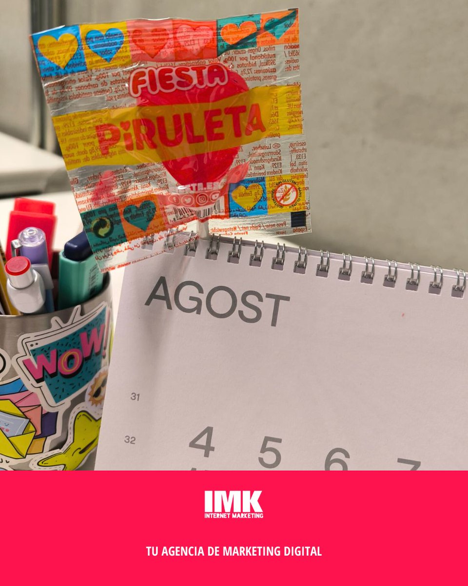 IMK_Digital's tweet photo. Estamos en la oficina preparando todos los proyectos de septiembre. No nos podemos quejar: ¡tenemos piruletas! 😜
📞 964 565 404 📧 imk@imk.es
#Imk #AgenciaDigital #Castellón #Web #DiseñoWeb #MarketingDigital #SocialMedia #RedesSociales #SEO #DiseñoApp #Foto #Video https://t.co/qA2UTlqmdG