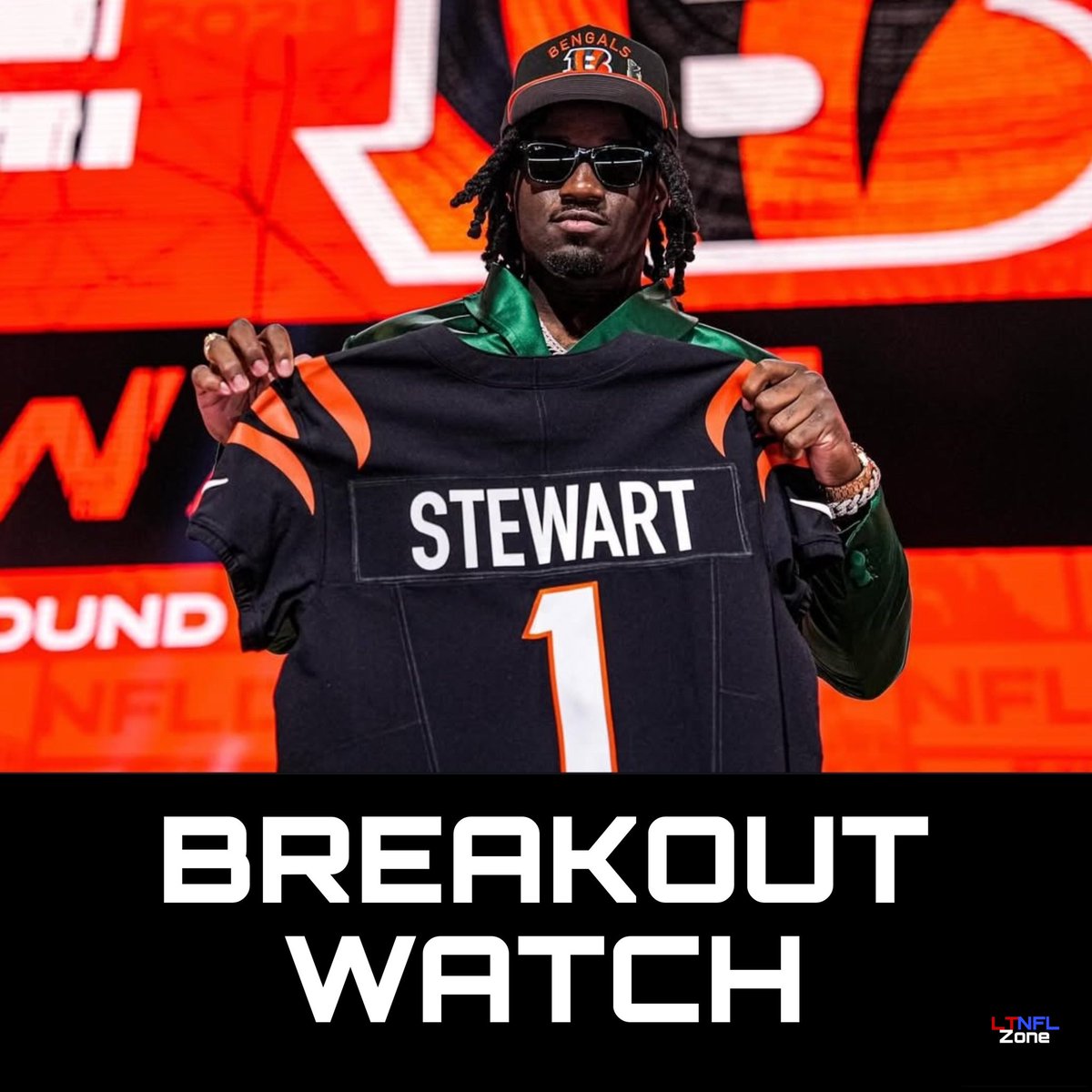 LTNFLZone's tweet photo. Breakout Watch-Shemar Stewart
Finally getting a contract signed in Cincinnati, they need Stewart to have a monster season. With Trey still holding out, they need Shemar to have a great rookie season. He has the athleticism to do it, it’s just if he’ll actually do it or not. https://t.co/TwW13v5YYL