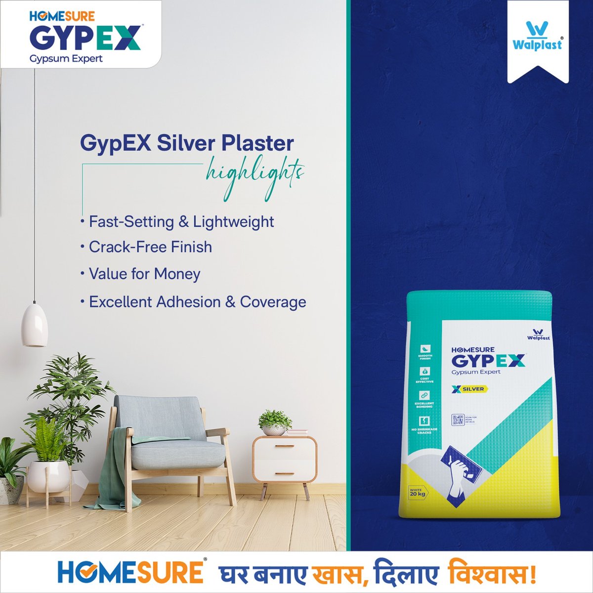 Walplast's tweet photo. The #HomeSure #GypEX duo – #SilverPlaster + #GypsumBoard  is your go-to solution for faster, smarter, &amp; high-performance interior construction.

Silver Plaster: https://t.co/LpQKZ57QJQ
Gypsum Board: https://t.co/GRTtc4IbeJ

#GypsumSilverPlaster #GypsumSolution #GypexExpert https://t.co/EJUP7DhW8P