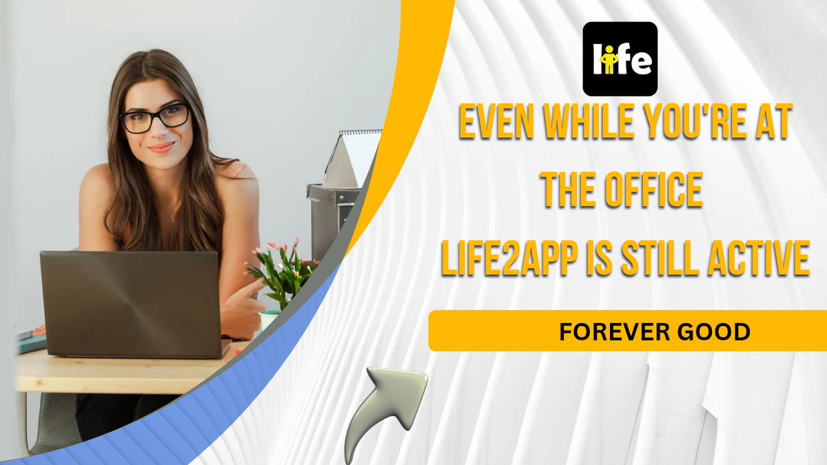 Even while you're at the office... Life2app is still active.📲💼

Just sitting at your desk, commuting, or stepping out for lunch?
You're still earning $L2APP tokens in the background.
Because Life2app turns your daily routine into something rewarding.

No matter where you are