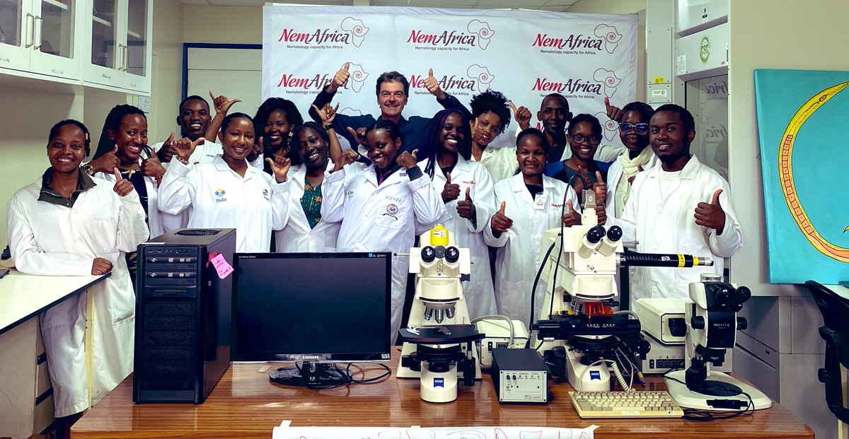 NemAfrica's tweet image. Huge smiles all around at NemAfrica!😊
Thanks to Dr Elaine and Dr John Wendt for the donation of high-precision, research-grade microscopes.🔬✨
These powerful tools will elevate our nematology diagnostics and training efforts. @DannyCoyne6 @Shaukeland2 
#NemAfrica #Microscopy