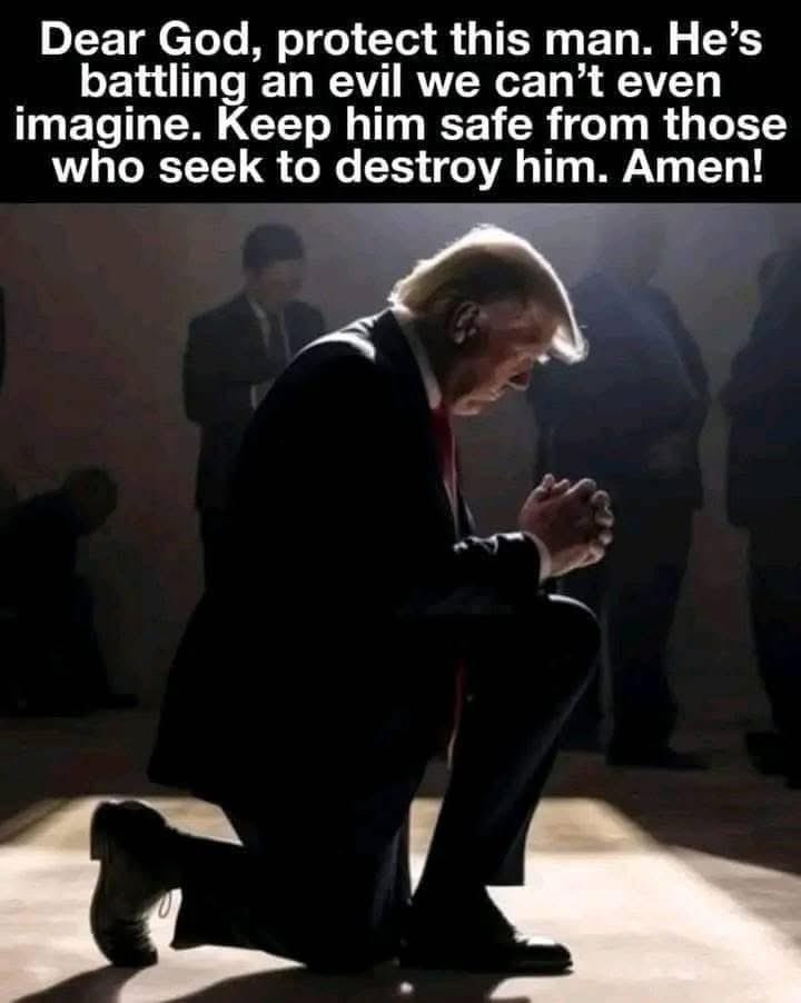 Just Sayin’ 🇺🇲 (@catmrow0) on Twitter photo <a href="/PapiTrumpo/">il Donaldo Trumpo</a> God bless you 🙏
God bless your beautiful family ❤️🪽
WE LOVE YOU SIR! <a href="/PapiTrumpo/">il Donaldo Trumpo</a> God bless you 🙏
God bless your beautiful family ❤️🪽
WE LOVE YOU SIR!