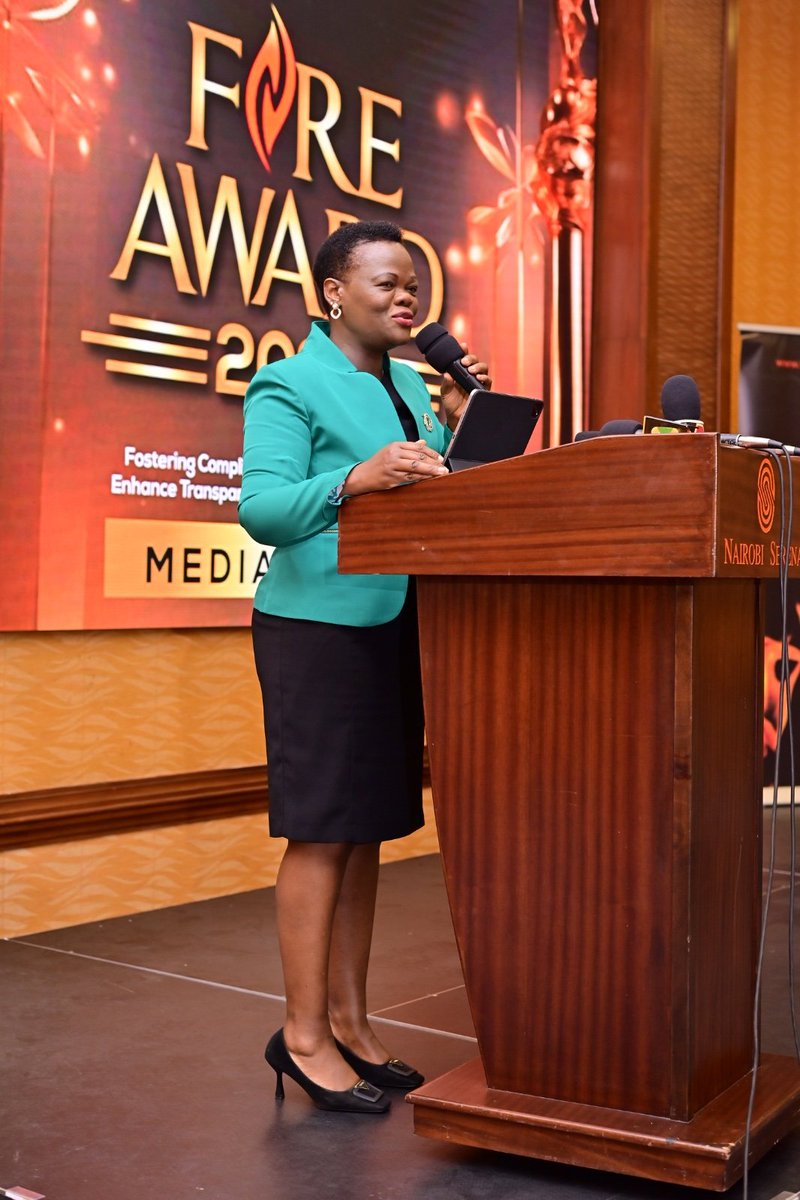 FiRe Award (@fireawardea) on Twitter photo "I encourage all reporting entities to adopt international standards for compliance and reflect their intentions since trust in institutions begins with clear and transparent accounting practices."CPA Dr. Grace Kamau, FiRe Award Executive Committee Chairman;
<a href="/CeoIcpak/">CPA DR. GRACE KAMAU</a> "I encourage all reporting entities to adopt international standards for compliance and reflect their intentions since trust in institutions begins with clear and transparent accounting practices."CPA Dr. Grace Kamau, FiRe Award Executive Committee Chairman;
<a href="/CeoIcpak/">CPA DR. GRACE KAMAU</a>