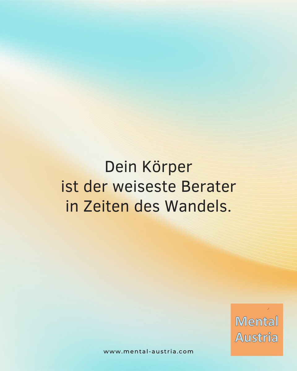 Beim #Embodiment geht es darum, die Signale deines Körpers bewusst wahrzunehmen und als wertvolle Ressource für mentale Stärke und Veränderung zu nutzen.

#MichaelDeutschmann
#MentaleStärke &amp; #Veränderung
#ChangeManagement #mentaleResilienz
#Mentalcoaching #Supervision