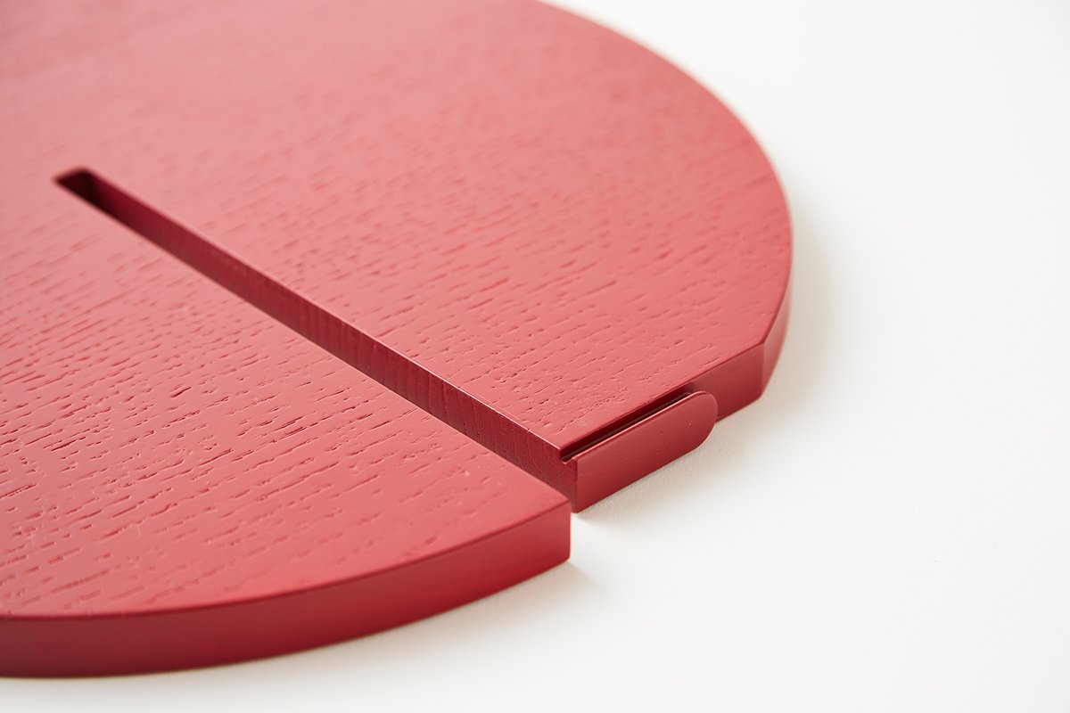 「空間に色彩を加え、花のように佇む存在」
をコンセプトにデザインを組み立てました。

マグネットで簡単に組み立てられ、
抽象的なフォルムが空間に彩りを添えます。