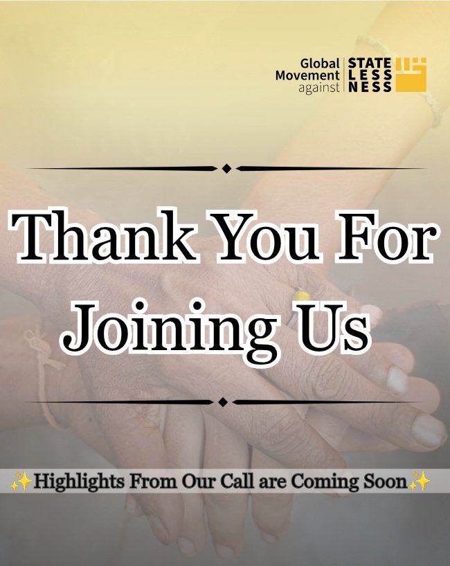 Thank you to everyone who joined our #CommunityCall. 💛

You showed up with #stories, reflection, and #solidarity , and reminded us this is a #movement built on lived experience.

📢 Highlights from the call are coming soon. Stay with us.
#GMASCommunityCall #CarryingForward