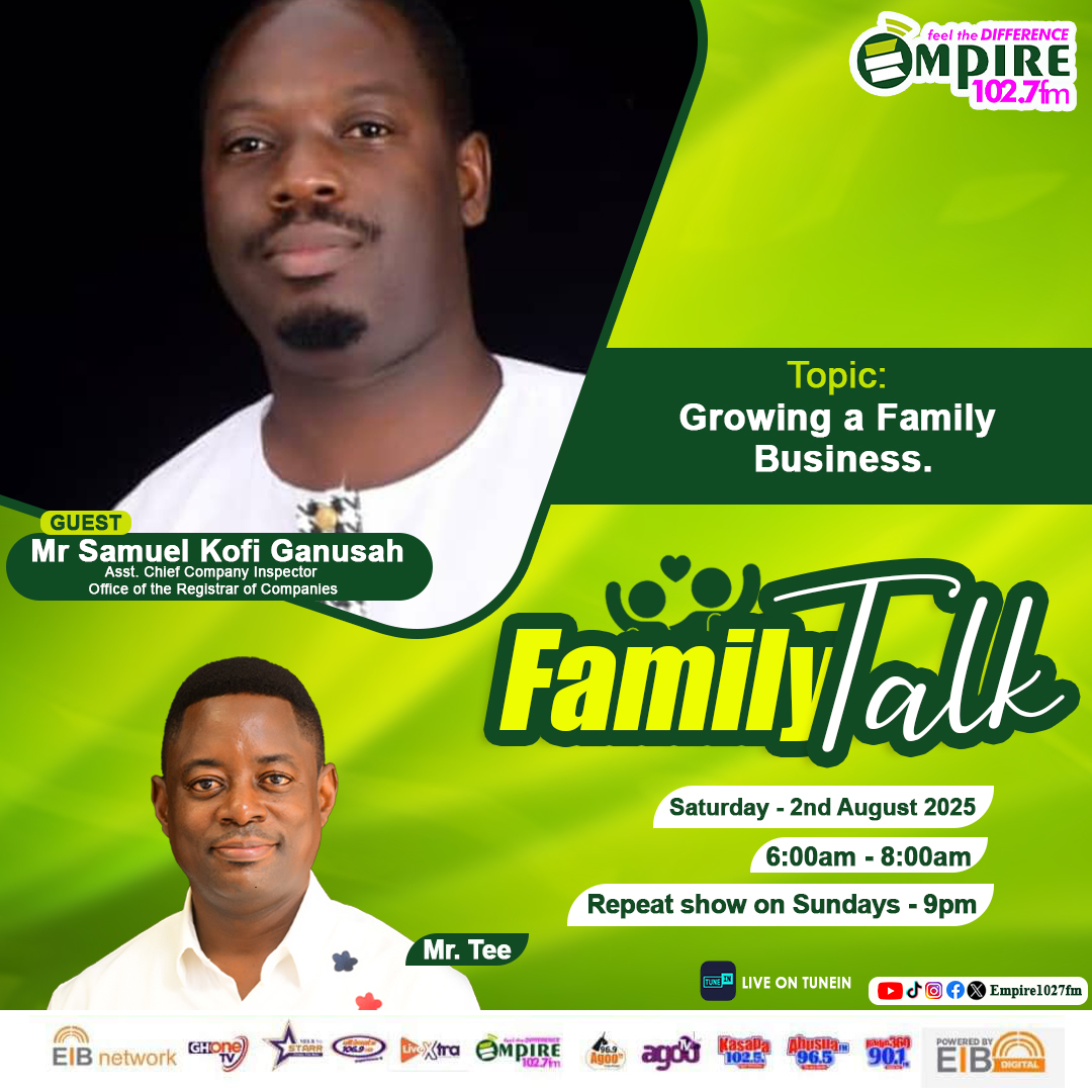 empire1027fm's tweet image. #Familytalks with Mr. TEE
Family talk is a program that enriches every love life and family..

#empirefm
#EIBNetwork