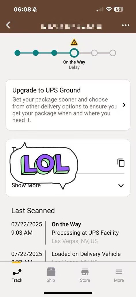 yibinchen3's tweet photo. @UPS @indysunglasses @SubwayTakes when you package is lost has been no update for 10days and everyone is playing games with you @UPS @CarolBTome @UPS_News @BBBTriCounties   ups are suck https://t.co/xdCrxJmZXF