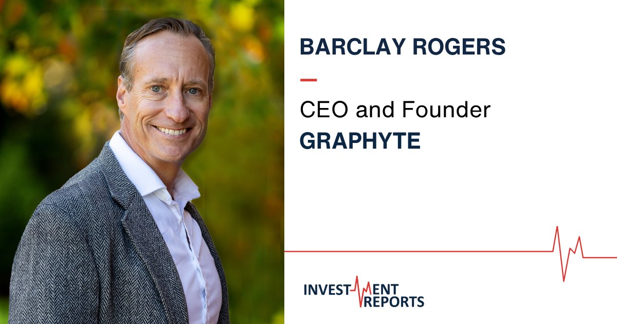 Barclay Rogers, CEO of <a href="/CarbonCasting/">Graphyte</a> , is at the forefront of using data and AI for sustainability. Discover how the company is helping businesses embrace the green transition with innovative tech solutions.

Full interview: investmentreports.co/interview/barc…