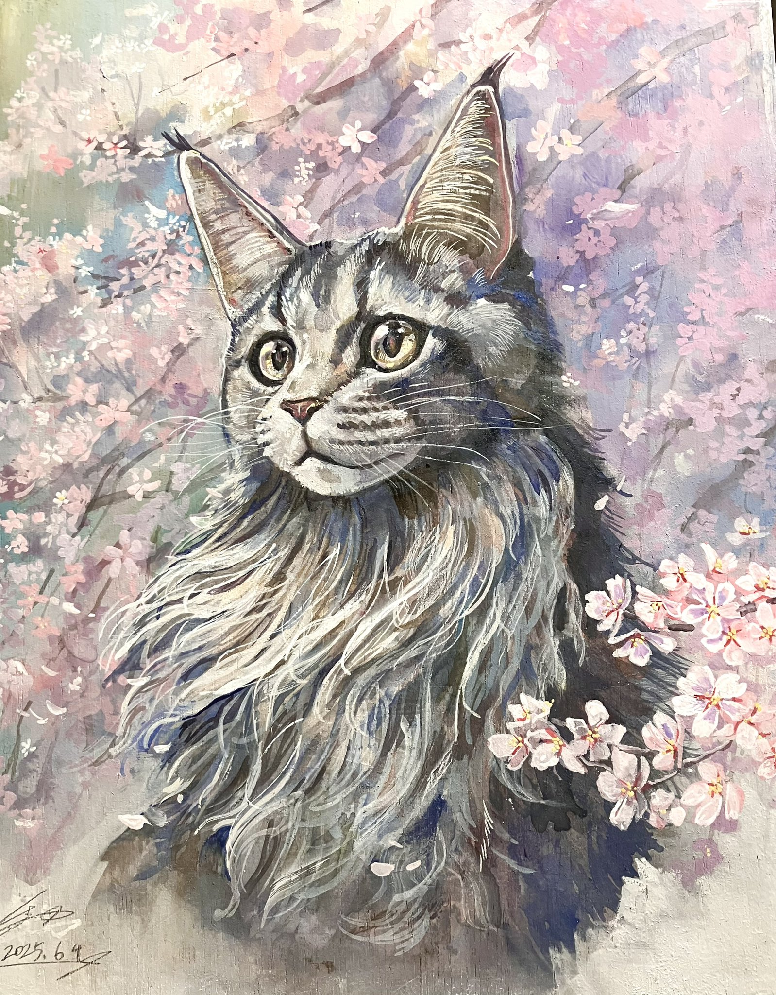 水彩画 ピクニック ホワイトワトソン紙F6号 透明水彩 #透明水彩 #透明