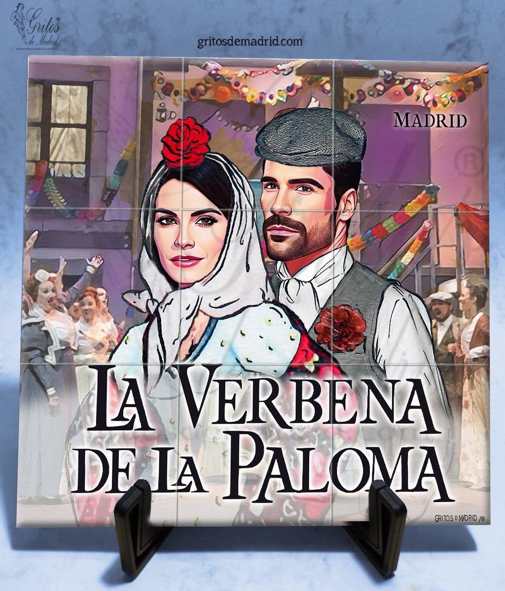 GRITOSDEMADRID's tweet photo. Se acerca La Verbena de la Paloma. Personaliza tus azulejos con caricaturas y texto. Consúltanos.

https://t.co/PSgUP078Ro https://t.co/4fuDHXESFs