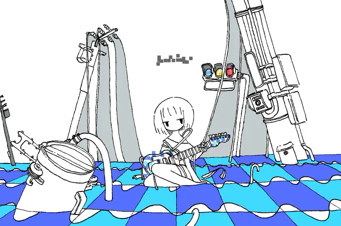 波と電柱、そしてインソムニア