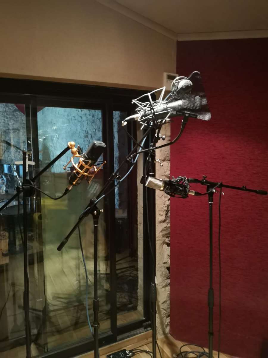 Set up for recording vocals and acoustic guitar

#ireland #musicstudıo #recordingartist #musicproducer #producer #studiolife #singer #sound #recording #musicstudio #songwriter #musician #studio #audioengineer #mixing #homestudio #producerlife #protools #recordingengineer #artist