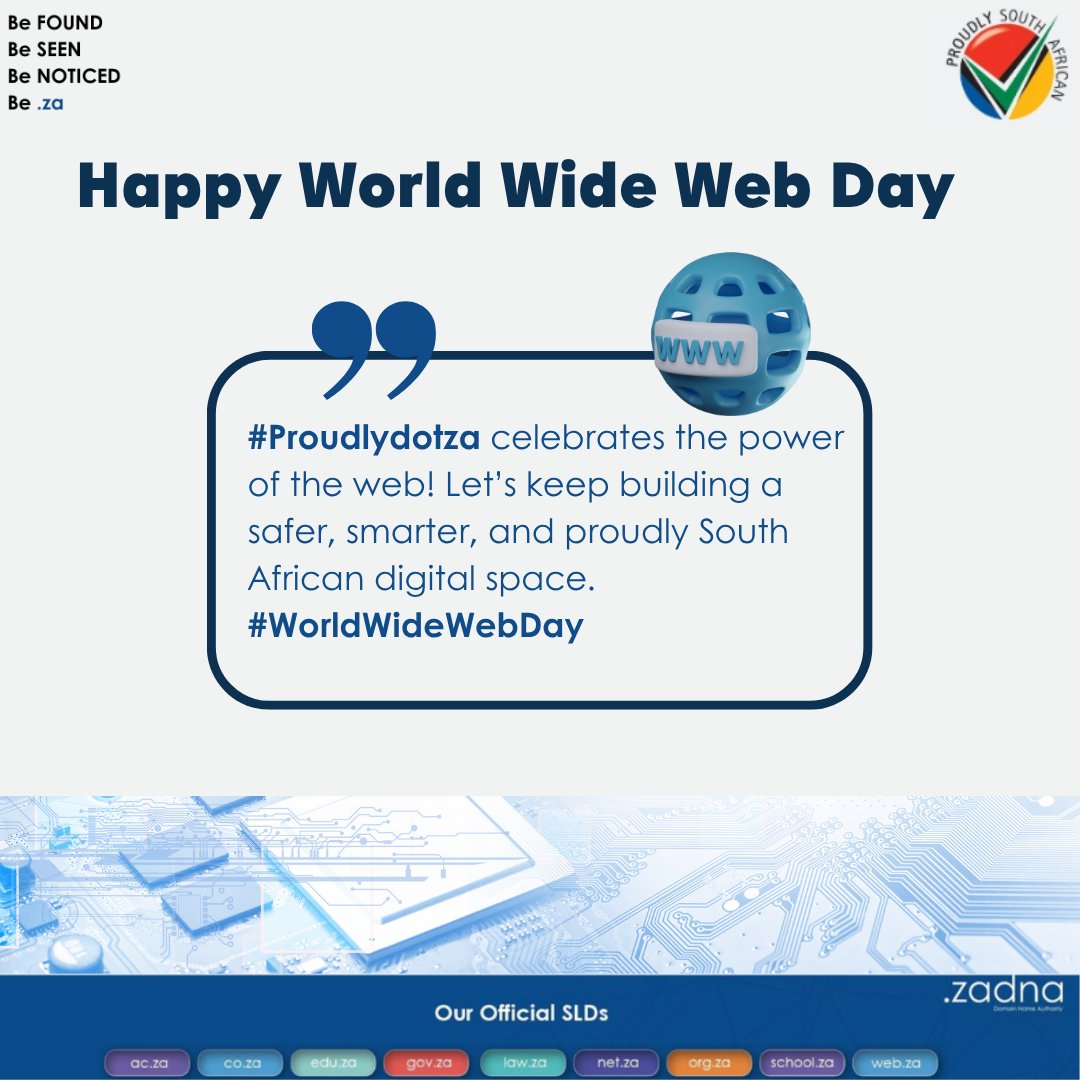 dotZADNA's tweet image. #WorldWideWeb #GlobalReach #proudlydotza #DigitalInclusion