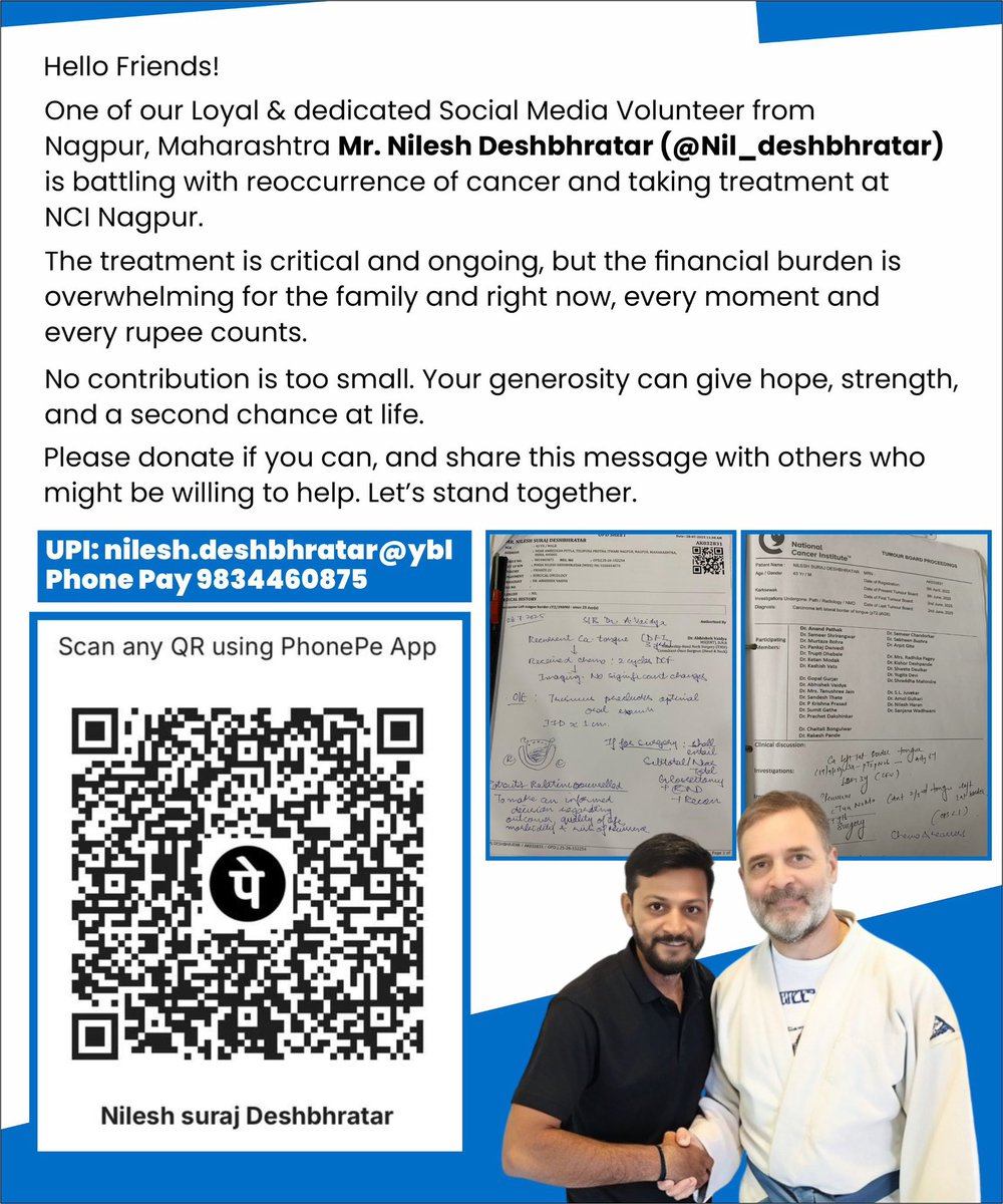 Manjeet Ghoshi (@ghoshi_manjeet) on Twitter photo рдПрдХ рдмрд╛рд░ рдлрд┐рд░ рдЖрдк рд╕рдмрд╕реЗ рдЕрдиреБрд░реЛрдз рдХрд░ рд░рд╣рд╛ рд╣реВрдБ рдХрд╛рдВрдЧреНрд░реЗрд╕ рдХреЗ рдПрдХ рд╕рдорд░реНрдкрд┐рдд рдХрд╛рд░реНрдпрдХрд░реНрддрд╛ рд╣рдо рд╣рдо рд╕рдмрдХреА рдЬрд░реВрд░рдд рд╣реИ
рдЬрд┐рддрдирд╛ рдЬрд┐рд╕рдХреЗ рд▓рд┐рдП рд╕рдВрднрд╡ рд╣реЛ рдЬрд░реВрд░ Donate рдХрд░реЗ рдЬрд░реВрд░реА рдирд╣реАрдВ 1000-2000 рд╣реА рдХрд░рдирд╛ рд╣реИ рдЖрдк рдЬрд┐рддрдирд╛ рдЪрд╛рд╣ рдкрд░ рдХрд░реЗ рдЬрд░реВрд░ ЁЯЩП
рдЕрдЧрд░ рдкреИрд╕рд╛ рдирд╛ рдХрд░ рд╕рдХрддреЗ рддреЛ рдЗрд╕ рддрд╕реНрд╡реАрд░ рдХреЛ рд╕рд╛рдЭрд╛ рдХрд░реЗ рд╕рдм рдЕрдкрдиреЗ рдЕрдХрд╛рдЙрдВрдЯ рд╕реЗ рдорджрдж рдХреА рдЬрд░реВрд░рдд рд╣реИ рднрд╛рдИ рдХреЛ рдПрдХ рдмрд╛рд░ рдлрд┐рд░ рдЖрдк рд╕рдмрд╕реЗ рдЕрдиреБрд░реЛрдз рдХрд░ рд░рд╣рд╛ рд╣реВрдБ рдХрд╛рдВрдЧреНрд░реЗрд╕ рдХреЗ рдПрдХ рд╕рдорд░реНрдкрд┐рдд рдХрд╛рд░реНрдпрдХрд░реНрддрд╛ рд╣рдо рд╣рдо рд╕рдмрдХреА рдЬрд░реВрд░рдд рд╣реИ
рдЬрд┐рддрдирд╛ рдЬрд┐рд╕рдХреЗ рд▓рд┐рдП рд╕рдВрднрд╡ рд╣реЛ рдЬрд░реВрд░ Donate рдХрд░реЗ рдЬрд░реВрд░реА рдирд╣реАрдВ 1000-2000 рд╣реА рдХрд░рдирд╛ рд╣реИ рдЖрдк рдЬрд┐рддрдирд╛ рдЪрд╛рд╣ рдкрд░ рдХрд░реЗ рдЬрд░реВрд░ ЁЯЩП
рдЕрдЧрд░ рдкреИрд╕рд╛ рдирд╛ рдХрд░ рд╕рдХрддреЗ рддреЛ рдЗрд╕ рддрд╕реНрд╡реАрд░ рдХреЛ рд╕рд╛рдЭрд╛ рдХрд░реЗ рд╕рдм рдЕрдкрдиреЗ рдЕрдХрд╛рдЙрдВрдЯ рд╕реЗ рдорджрдж рдХреА рдЬрд░реВрд░рдд рд╣реИ рднрд╛рдИ рдХреЛ