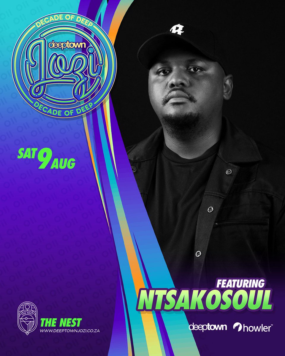 DeepTownJozi's tweet photo. @Ntsakosoul2_SA 

🎟️ https://t.co/qmoTIBABW4 🎟️ https://t.co/rPB4n65Xga