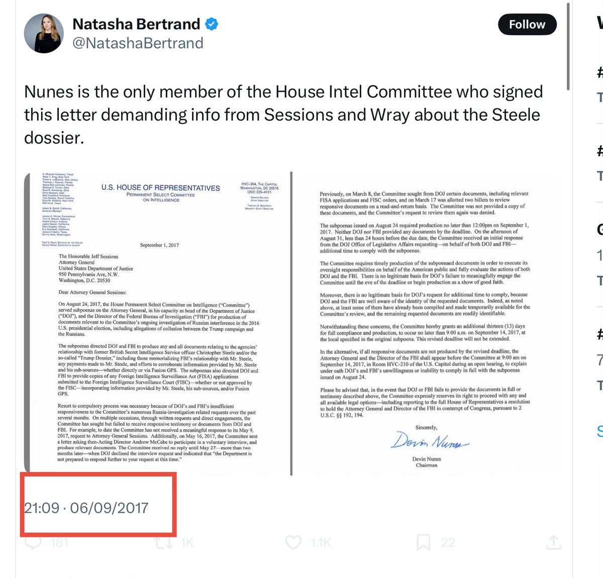 Devin Nunes is a hero