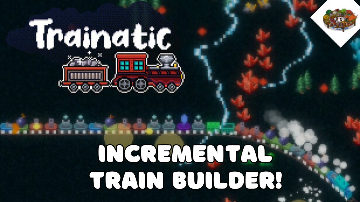 The Indie Buffet (@theindiebuffet) on Twitter photo Incremental games have started to really hook me lately. Trainatic is no different. Starting with a small caboose, you'll start to see how far down the track and large your train can get over time!
youtu.be/swsEdr3gcQA
<a href="/ryynosaur/">Ryan Forrester</a> #indiegame Incremental games have started to really hook me lately. Trainatic is no different. Starting with a small caboose, you'll start to see how far down the track and large your train can get over time!
youtu.be/swsEdr3gcQA
<a href="/ryynosaur/">Ryan Forrester</a> #indiegame