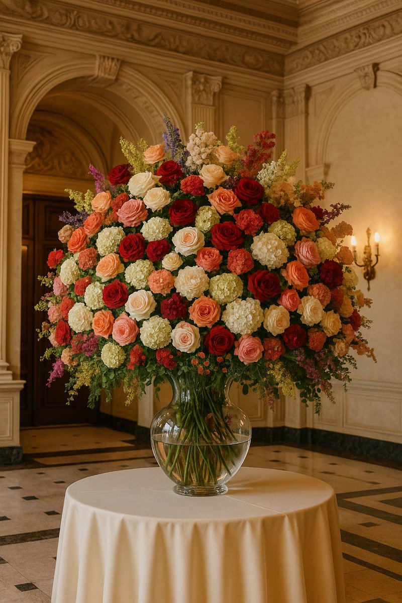 WholeBlossoms's tweet image. Turn your entrance into a showstopper! ✨🌸 This grand staircase floral installation is proof that more blooms mean more beauty. Perfect for weddings, galas, and unforgettable events.

#LuxuryEvents #GrandFlorals #FloralStaircase #EventInspo #WholeBlossoms #FlowerGoals 💐💫