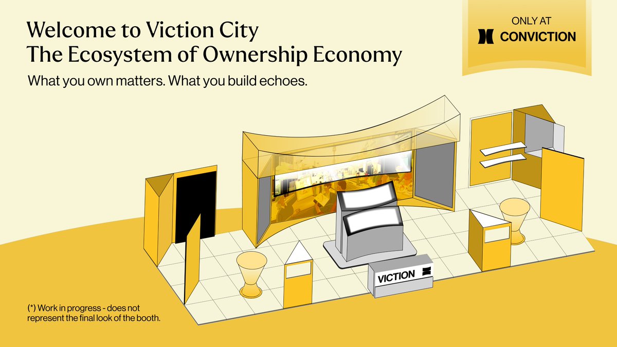 Viction (@buildonviction) on Twitter photo A booth? Not really. It's a city of ecosystem.
Every zone is modular. Every moment is owned.
Let's visit a city you can build in at <a href="/Convictionvn/">Conviction</a>.
—
🎫 Claim your NFT ticket on Dagora: dagora.xyz/playground/con…
Explore institution-grade discussions about Blockchain & AI at A booth? Not really. It's a city of ecosystem.
Every zone is modular. Every moment is owned.
Let's visit a city you can build in at <a href="/Convictionvn/">Conviction</a>.
—
🎫 Claim your NFT ticket on Dagora: dagora.xyz/playground/con…
Explore institution-grade discussions about Blockchain & AI at