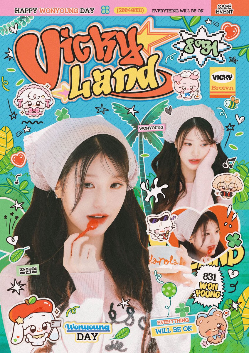 𝟮𝟬𝟮𝟱 𝗕𝗜𝗥𝗧𝗛𝗗𝗔𝗬 𝗖𝗔𝗙𝗘 𝗘𝗩𝗘𝗡𝗧
🎀𝗙𝗢𝗥 𝗪𝗢𝗡𝗬𝗢𝗨𝗡𝗚🎁

𝑪𝑶𝑴𝑰𝑵𝑮 𝑺𝑶𝑶𝑵…
📍𝑺𝒆𝒐𝒖𝒍 𝟴/𝟮𝟵-𝟴/𝟯𝟭

#장원영 #JANGWONYOUNG #IVE #아이브